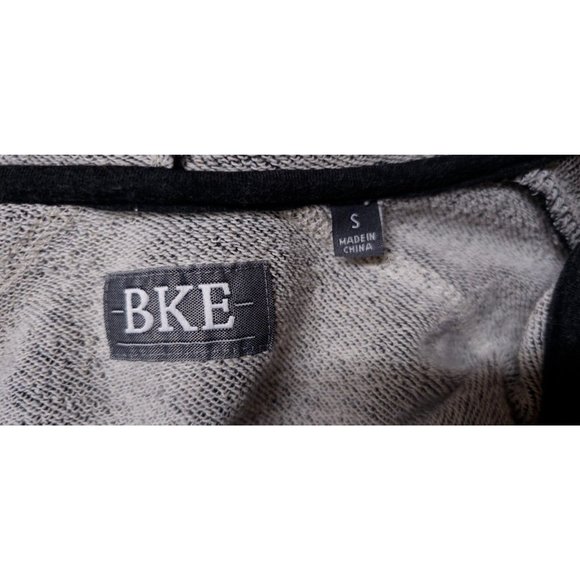 Buckle BKE Mens Small 1/4 Zip Geometric Distressed Pull Over Sweatshirt Hoodie - Picture 9 of 11